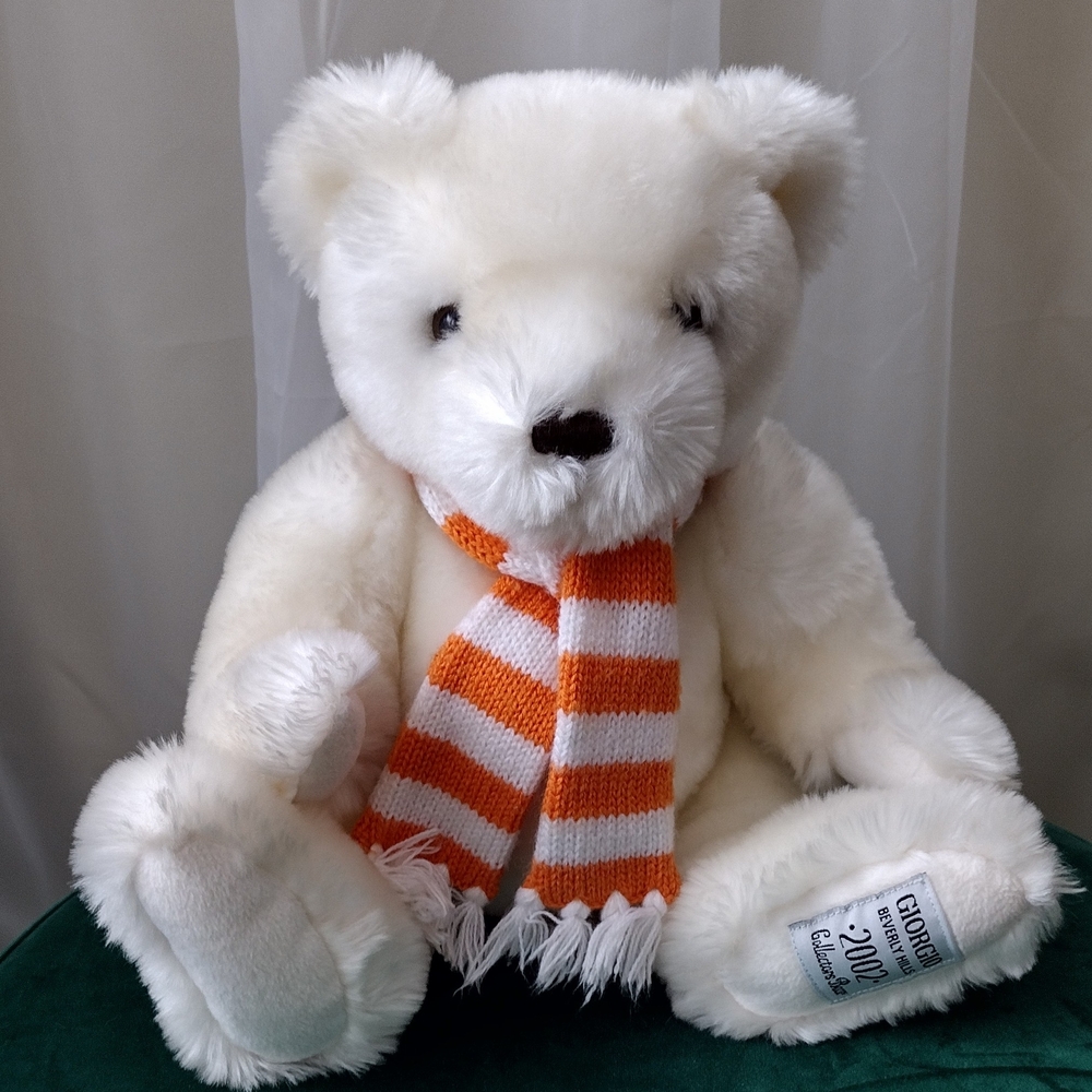 Vintage Herrington Plush Bear, Giorgio Beverly Hills 2002 Collector Bear